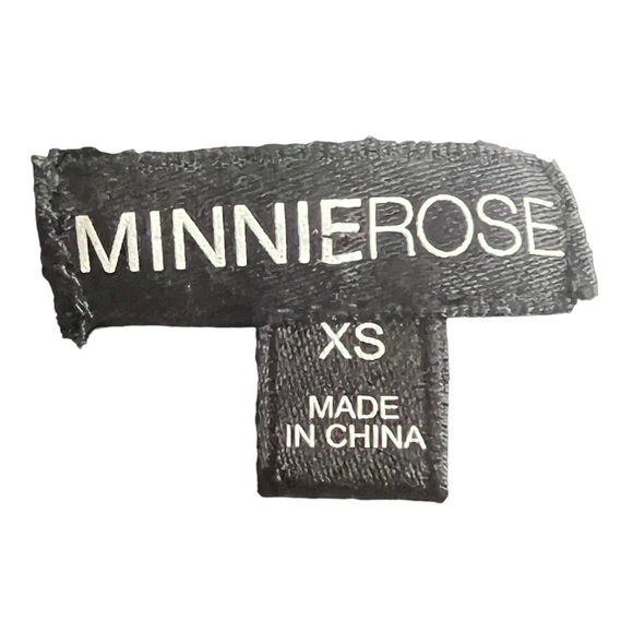 Minnie Rose cashmere hooded sweater vest with drop tighter woven waist size xs - Picture 5 of 7